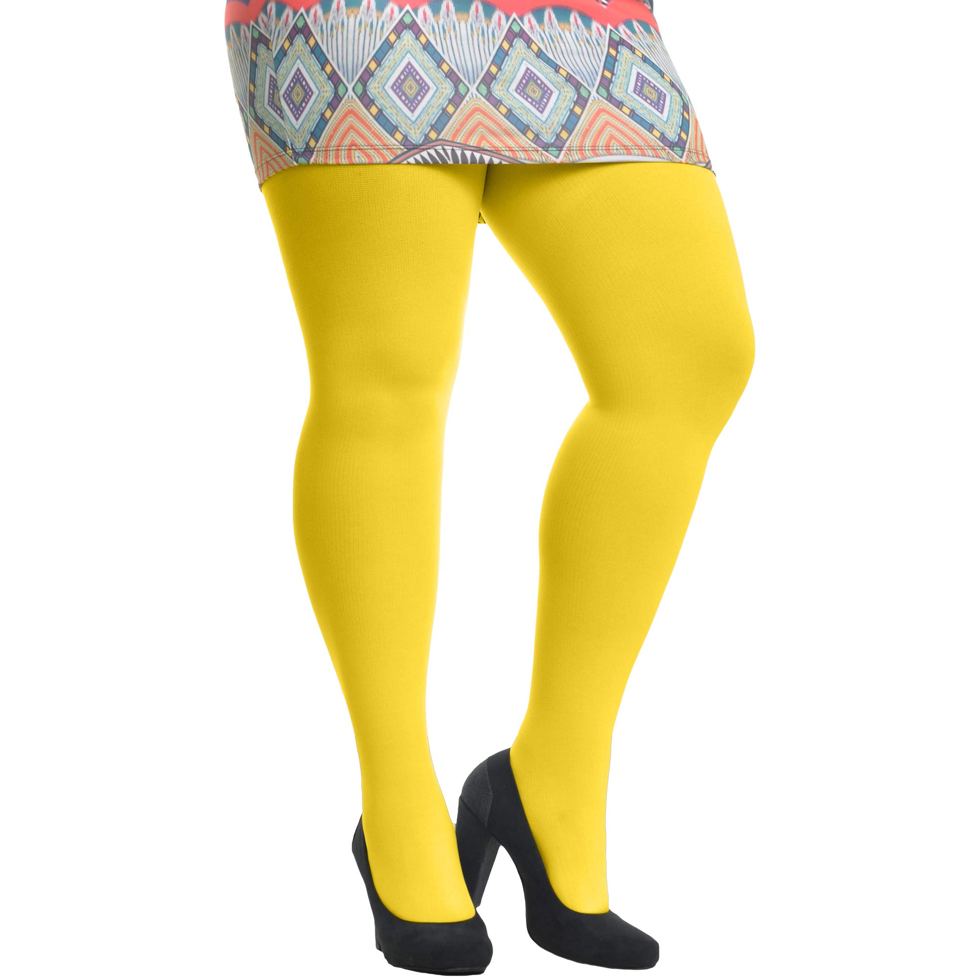 Angelina Women's Brushed Fleece Interior Thermal Fashion Tights - Image 3