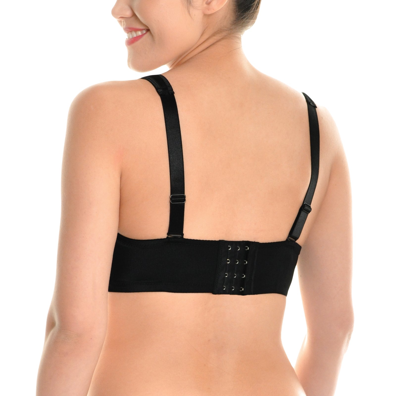 Angelina Women's Lace Accented Full Cup Bras w/Extra Wide Wings (6-Pack) - Image 4